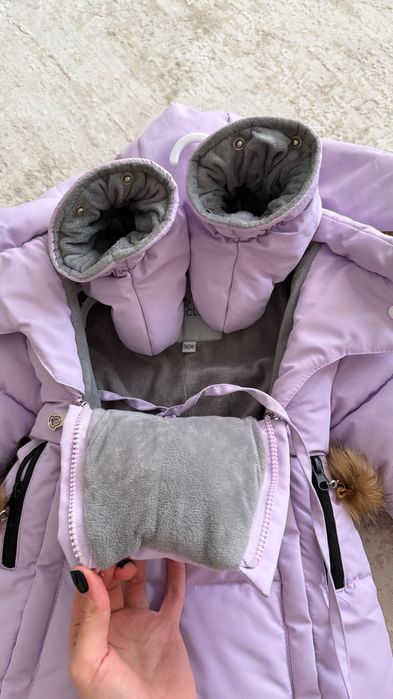 Зимний детский комбинезон