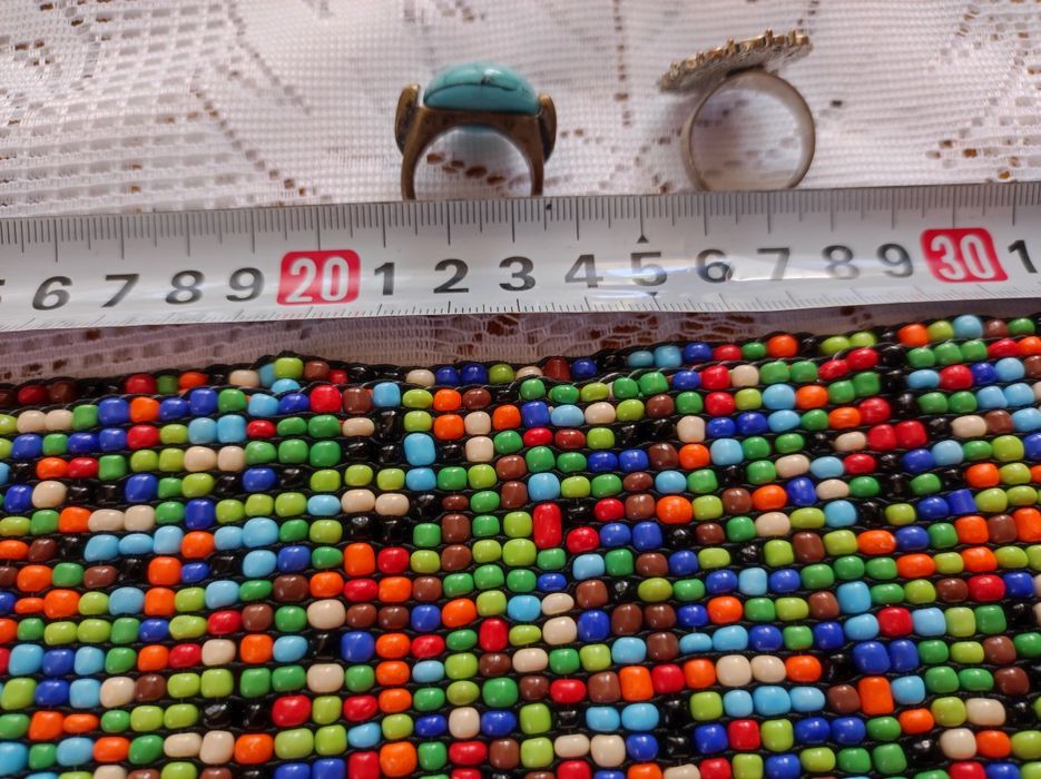 Колан, огърлица от мъниста и пръстени, изгодна цена