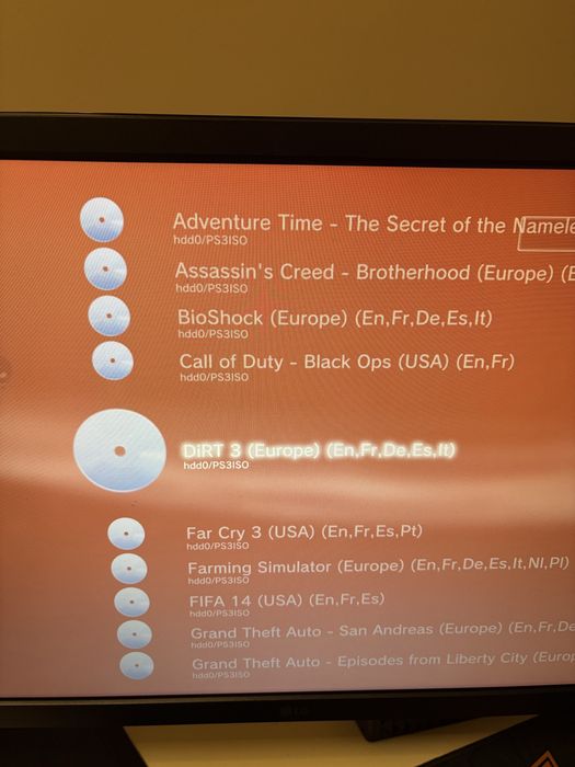 Consola PS3 modat 10 jocuri