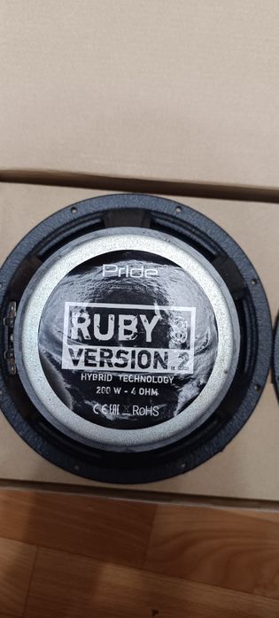 Колонки Динамики PRIDE АС Ruby 8 v.2