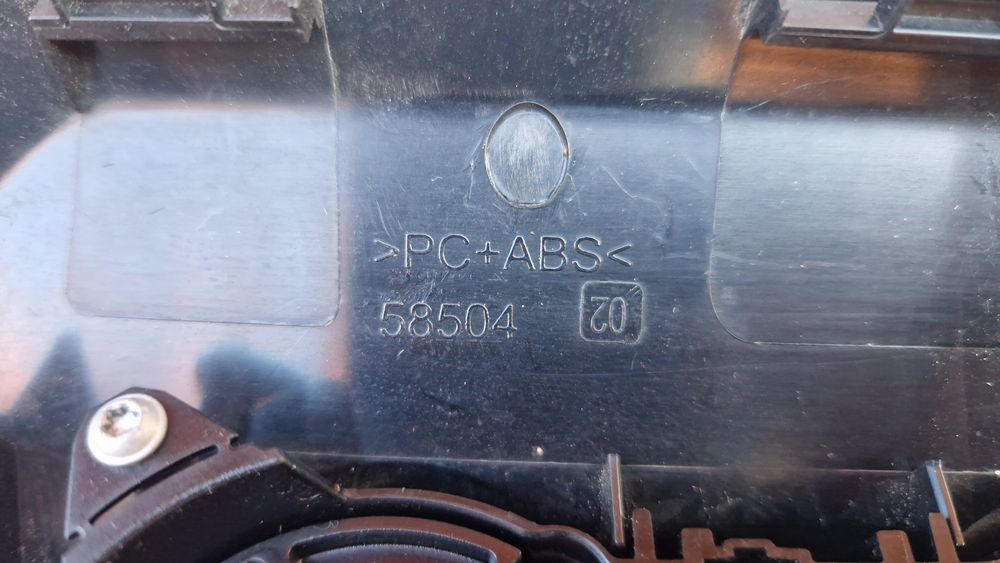 Panou comanda clima duster3