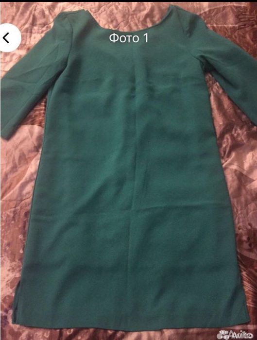 Бирюзовое классическое платье от бренда Concept club  бу