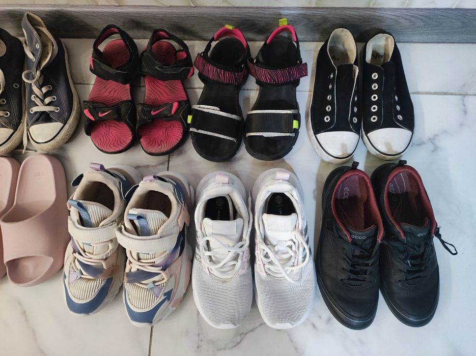 Вещи и обувь девочке, на 7-8-9 лет