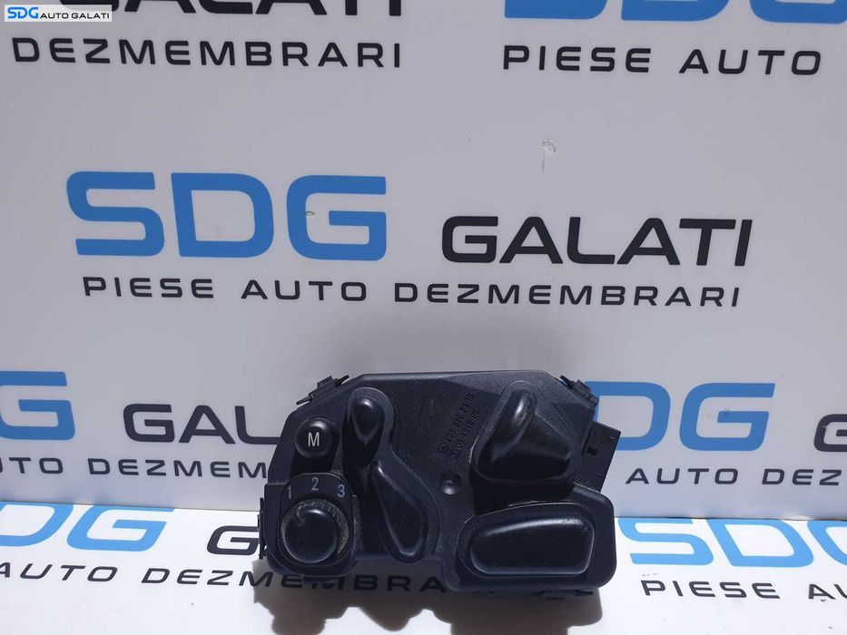 Panou Consola Comutator Buton Butoane Reglaj Electric Scaun Stanga Sofer Mercedes Clasa C Class W203 2000- 2007 Cod 2038207310