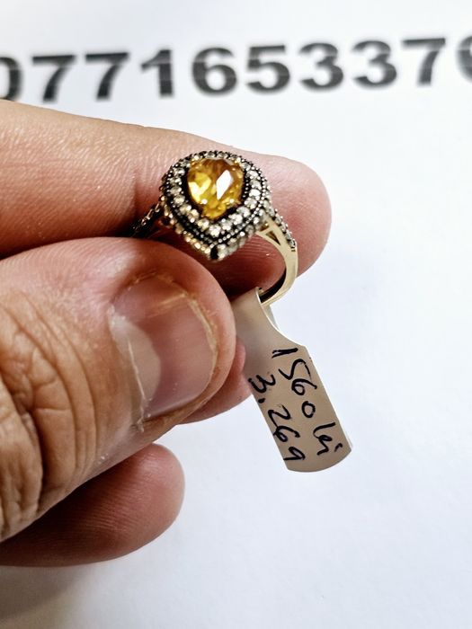 Vand inel dama din aur 14 k 3.26 g cod 784