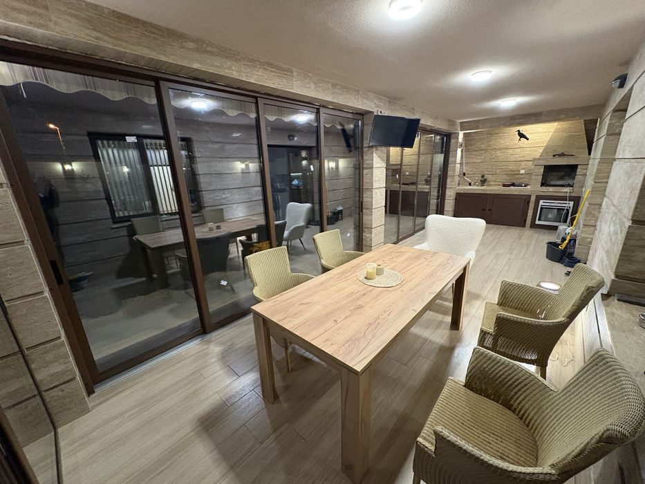 Комплект Ратанови столове с маса