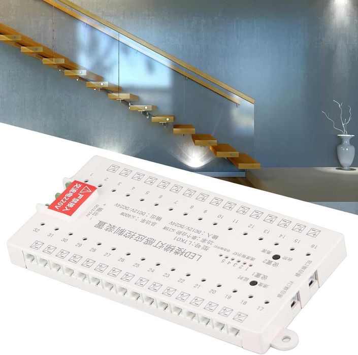 Интелигентен комплект за осветление на стълби със сензор за движение