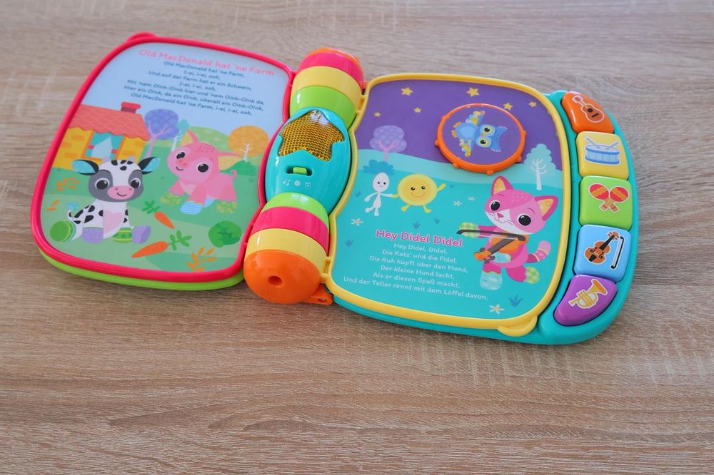 Carte muzicala copii VTech Limba germana – Stare perfecta