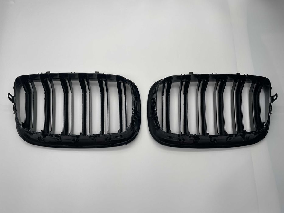 Grila dubla neagra compatibila BMW E70 E71 X5 X6