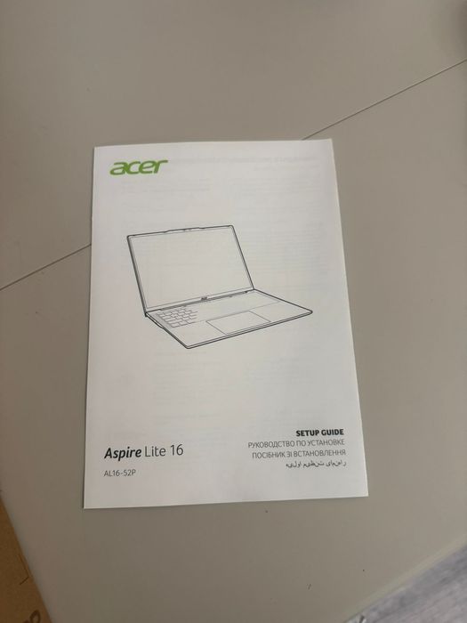 Acer aspire lite 16 ноутбук