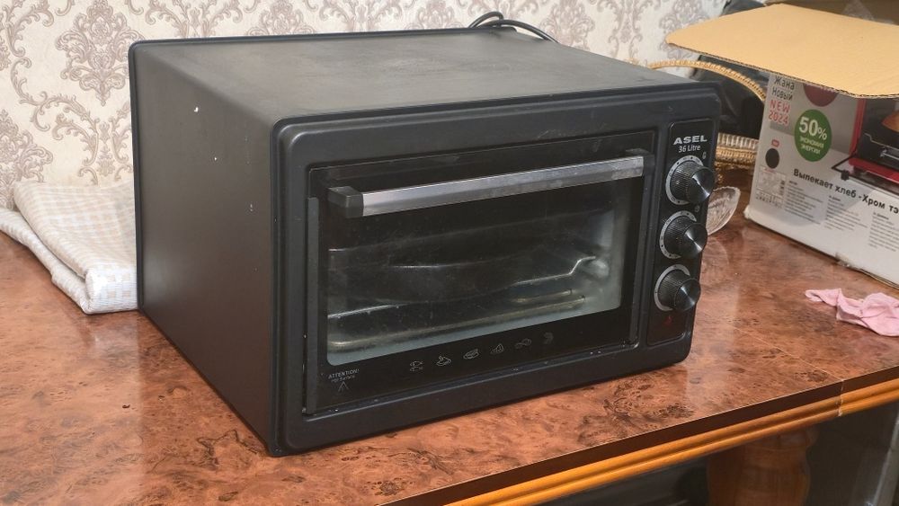 Печь Asel практически новая