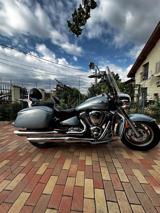 Kawasaki Vulcan VN 2000 inmatriculat import Canada cu remorca / firma