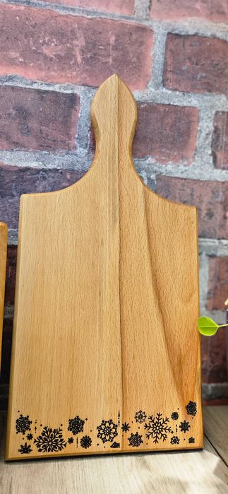 Коледни, ловни и рибарски дъски от бук с гравюра – 20 лв