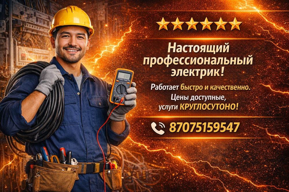 Электрик круглосуточно