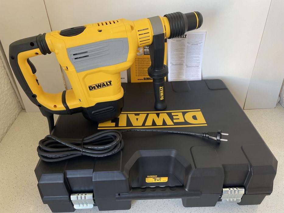 DeWALT D25614K-QS / Ciocan Rotopercutor (SDS-Max, 220V. / 1350 W. 10,5J.) + Valiza Transport, Original Nou !