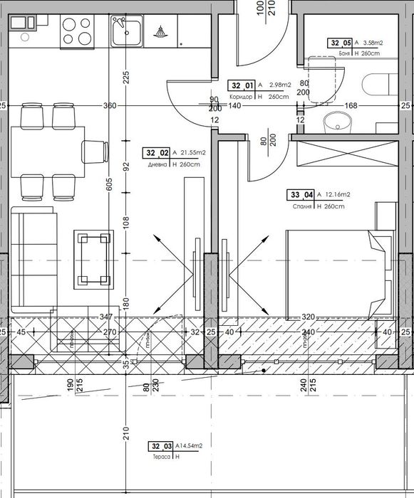 Продава се Двустаен апартамент в Пловдив, Кършияка - 71 кв.м за 683 €/кв.м - Снимка #1