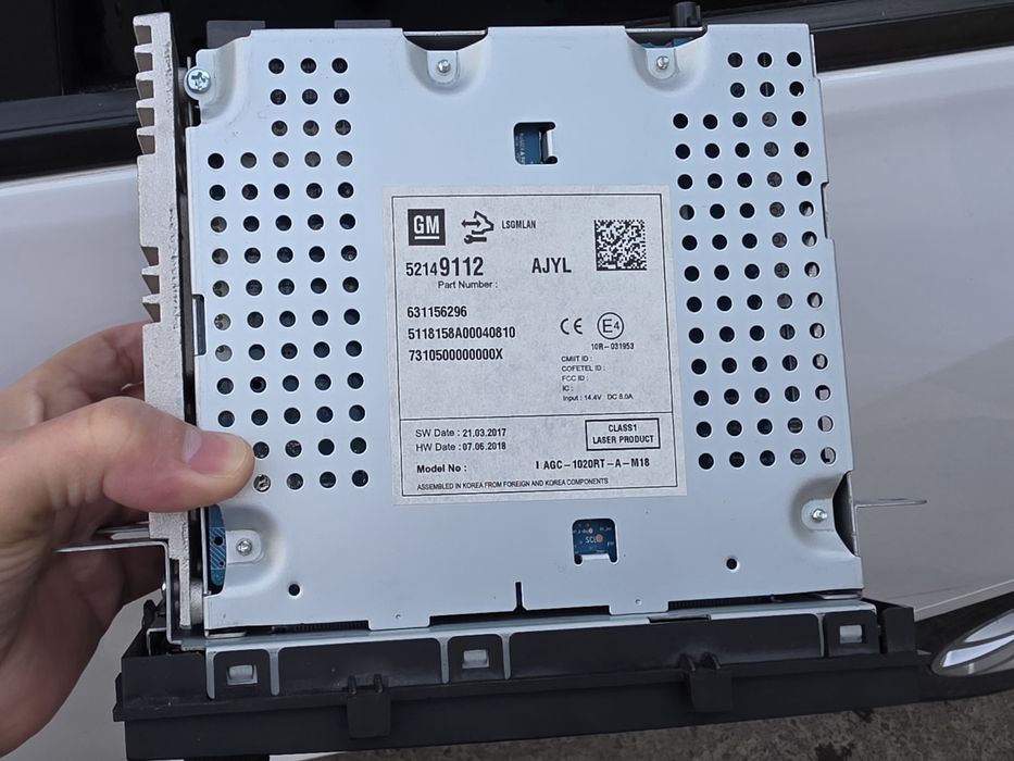 Магнитафон от chevrolet cobalt