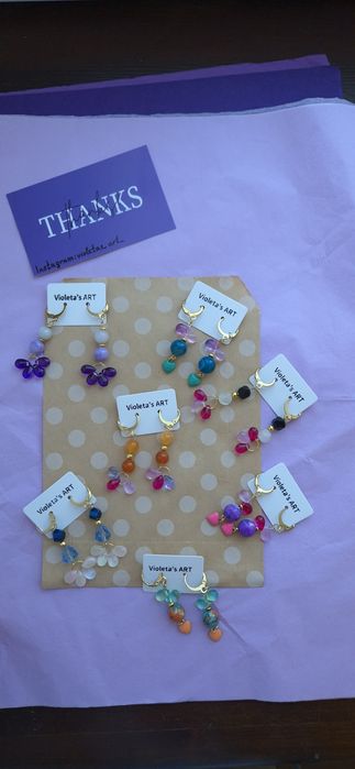 Ръчно изработени обеци