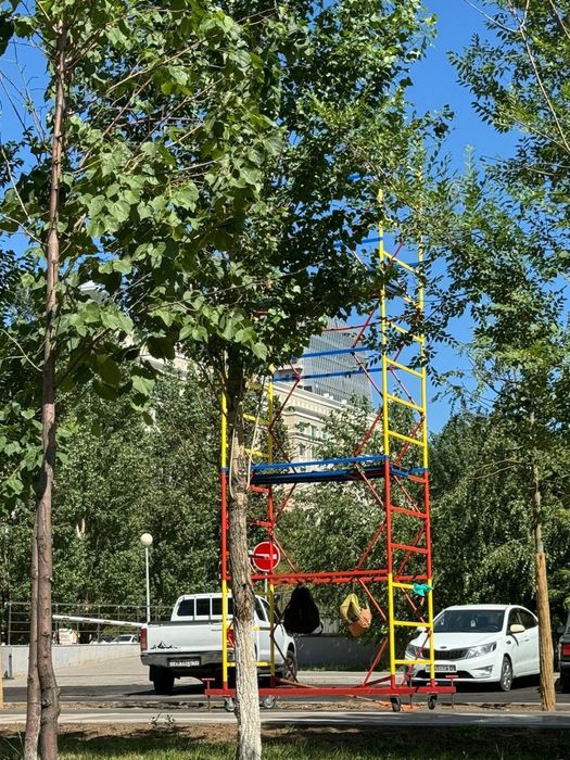 Леса на колесах в аренду