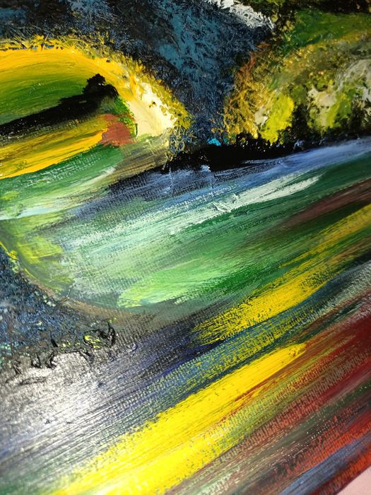 Картина из нитей