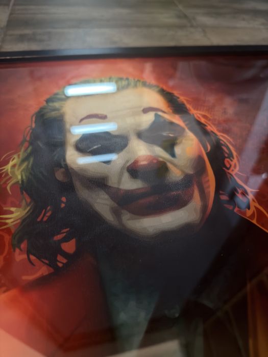 Tablou Joker (poster + rama neagra) 52 cm X 72 cm