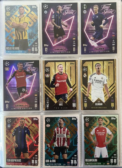 Topps Match Attax 2024/25 карти