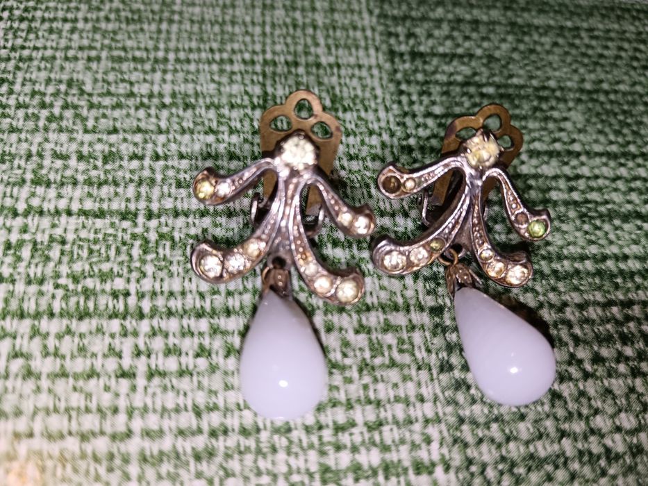 Cercei vintage metal