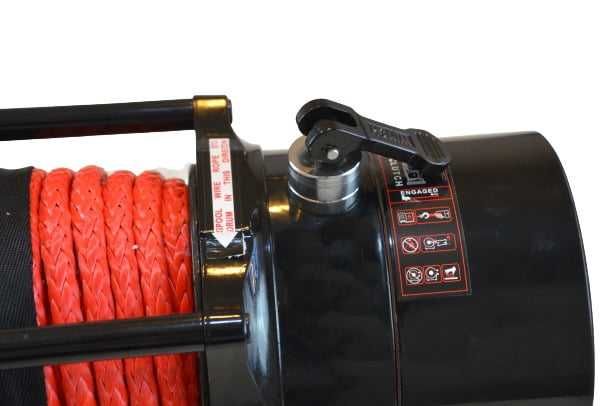Troliu auto Grizzly Winch 12000lbs 5454kg Raport 72.5:1 sufa sintetica
