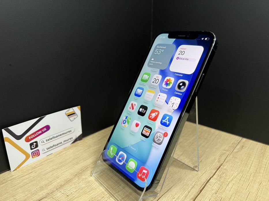 iPhone 12 Pro 128Gb Pacific Blue Second-Hand Satisfăcător 3 ani garanț