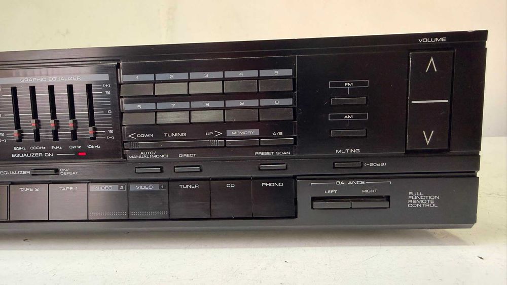 Amplificator Stereo Kenwood KR-A57R – Egalizator Graphic 5 Benzi, Tuner FM, Intrare Phono