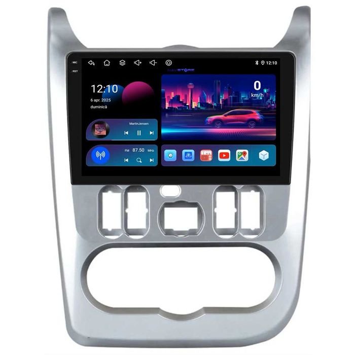 Navigatie Dedicata Dacia Logan/Sandero/Duster 9Inch, BT, Wi-Fi Carplay