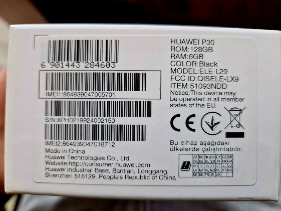 Смартфон Huawei P30