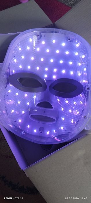 Mască facială led- fototerapie