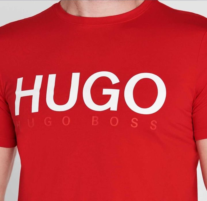 Нова Оригинална Тениска HUGO Размер L
