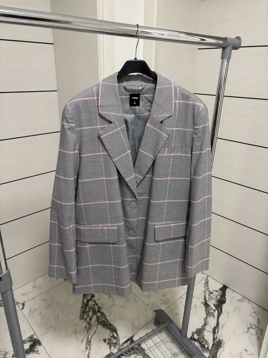 Сиво каре сако M