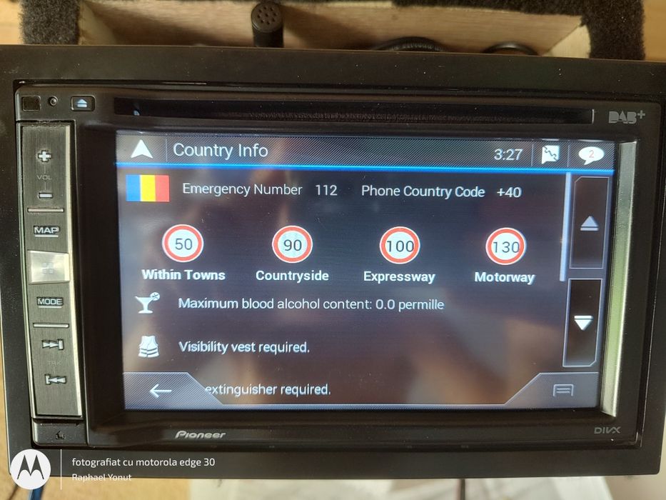 CD Dvd mp3 navigatie Pioneer avic F9770dab Bluetooth nu Alpine Kenwood