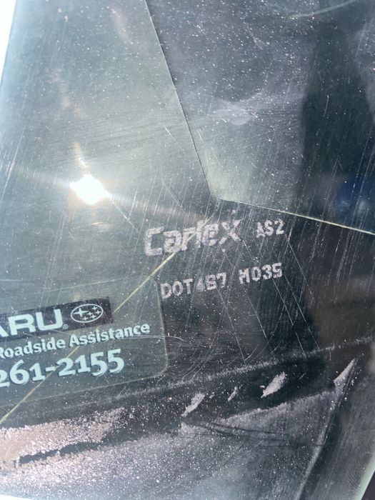 Стекло переднее левое Subaru Legacy