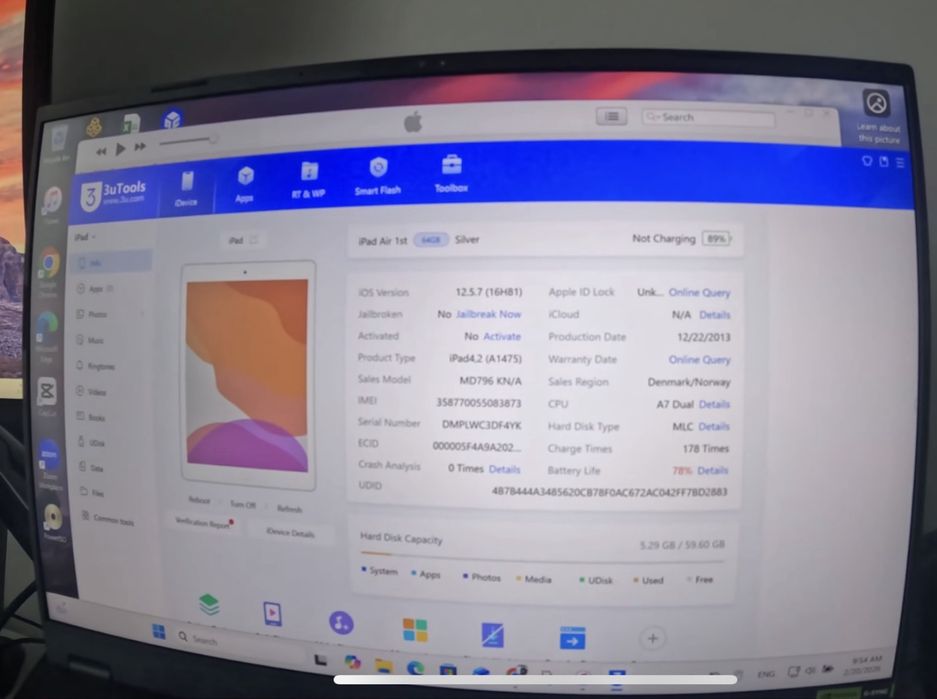 Ipad air 1st pentru piese