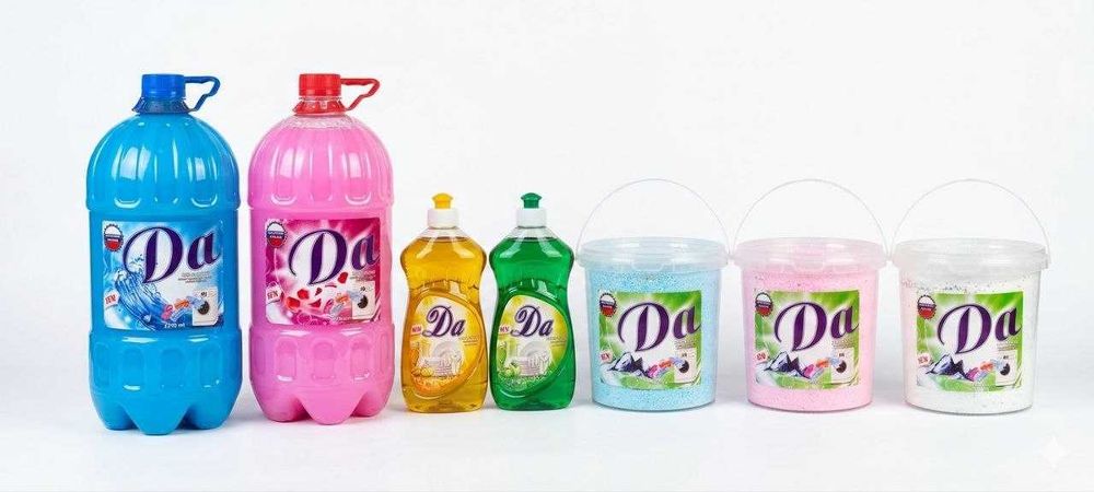 Гель для посуды и для стирки