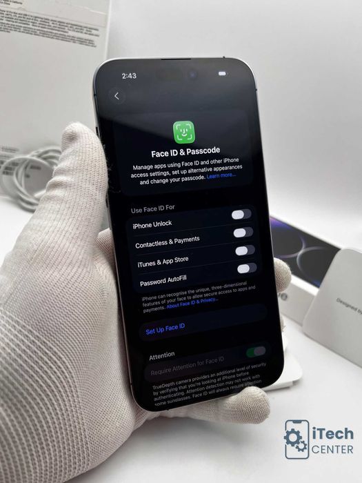 iPhone 14 Pro MAX, 128GB, Purple, 100% батерия, КАТО НОВ, ГАРАНЦИЯ!