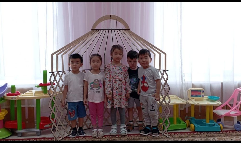 Юрта стенд, для садика.