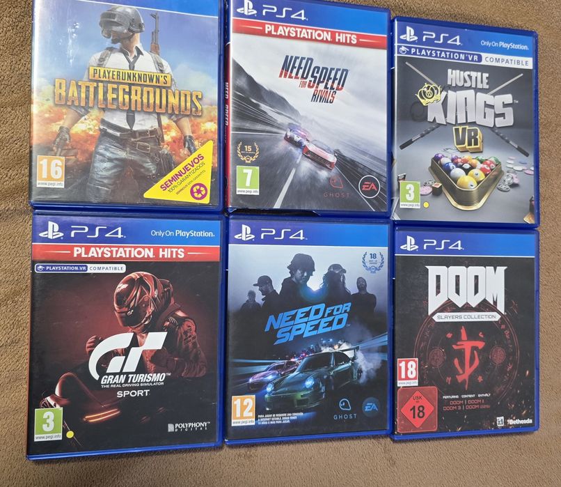 PS4 Pro + 2 controllere + 6 jocuri