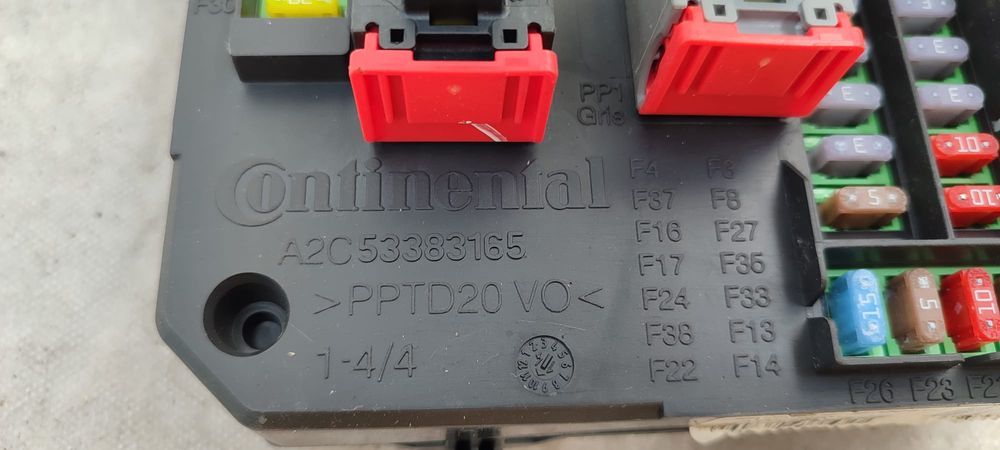 MODUL BSI / CALCULATOR CONFORT CITROEN C4 PICASSO II 2015 / 2013–2020 COD OEM 9806687980 01 / BSI-Q04-01 (5G2)
