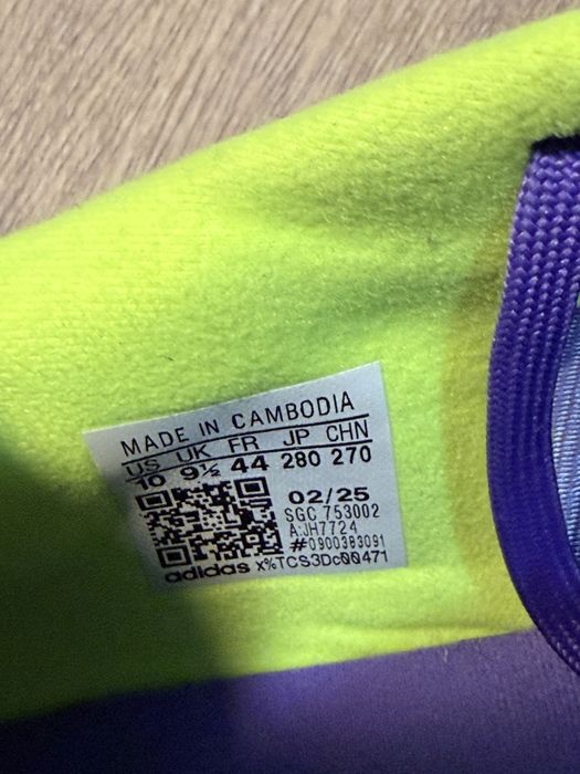 Ghete fotbal Adidas F50