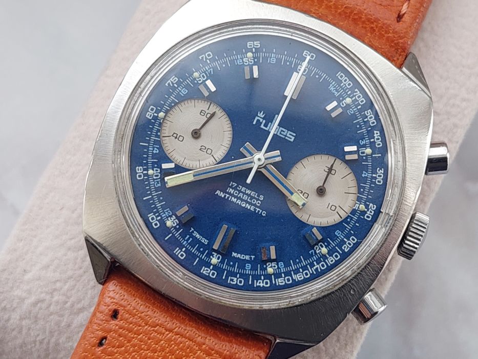 Ceas Rubes Chronograph Valjoux 7733 functional, colectie
