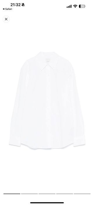 Белая рубашка от Calvin Klein