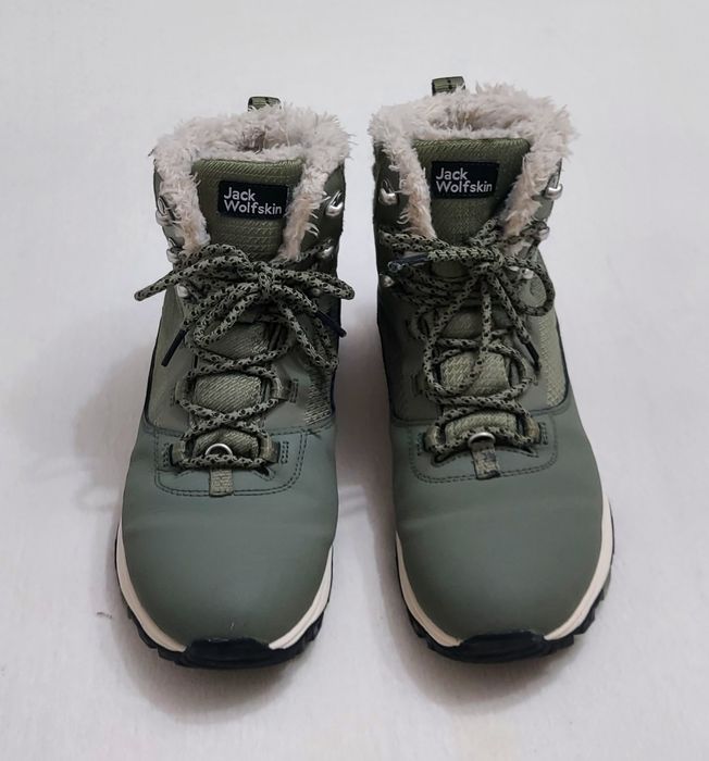 Ghete, bocanci Jack Wolfskin Everquest Texapore High khaki/sand, Nr.42