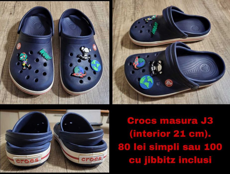 Slapi Adidas Crocs 23-35