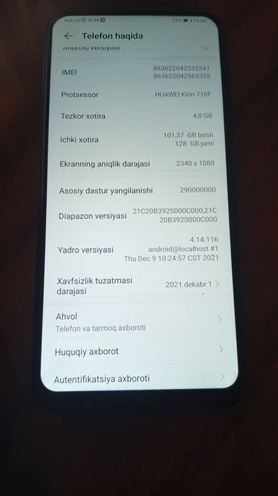 Telefon Honor 9x