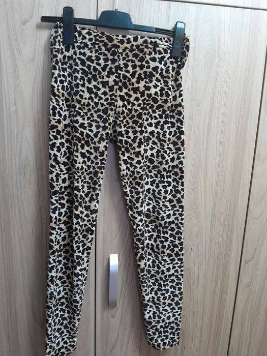 Colanți animal print.